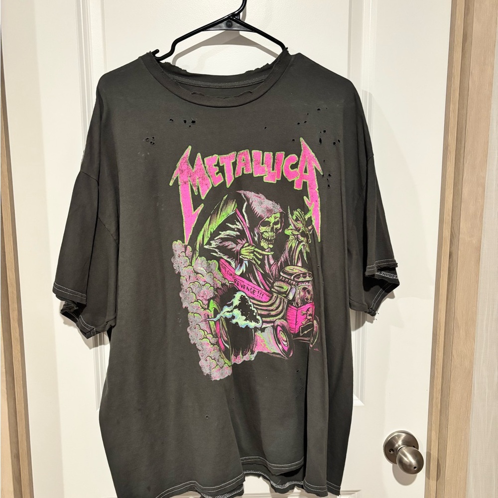 Vintage Graphic Tee - Gray